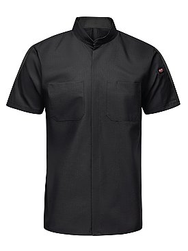 Mens Short Sleeve Pro+ Work Shirt With Oilblok + MIMIX