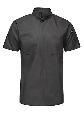 Mens Short Sleeve Pro+ Work Shirt With Oilblok + MIMIX