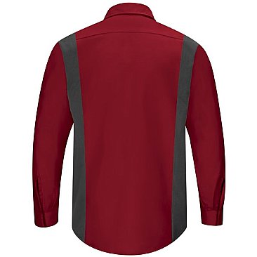 Men's Long Sleeve Performance Plus Shop Shirt W/Oil-Block Technology