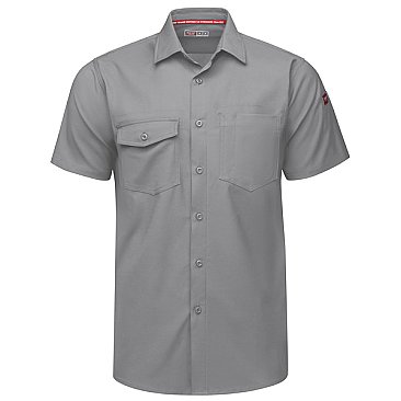 Men's Cooling Short Sleeve Work Shirt
