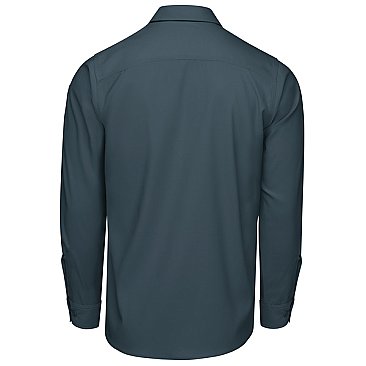 Men's Cooling Long Sleeve Work Shirt