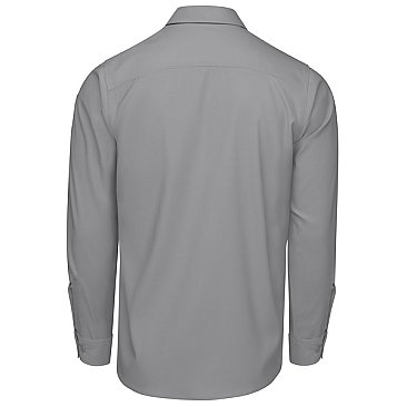 Men's Cooling Long Sleeve Work Shirt