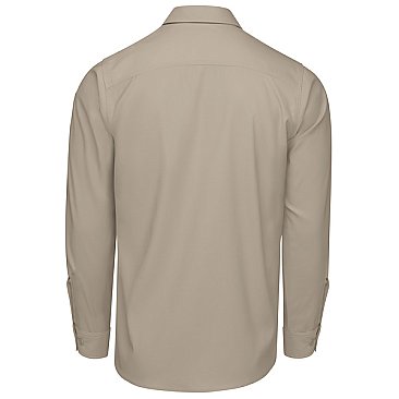 Men's Cooling Long Sleeve Work Shirt