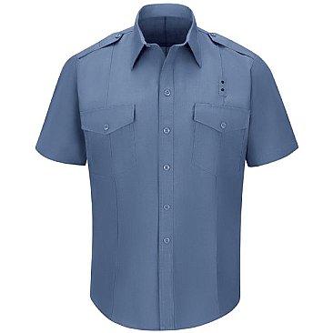 Workrite Classic Fire Chief Shirt Light Blue