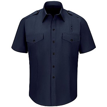 Workrite Classic Fire Chief Shirt Navy
