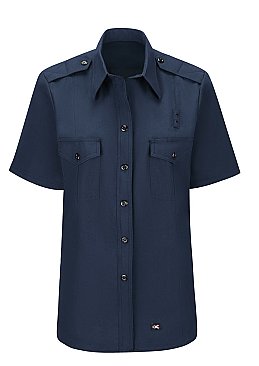 Workrite Women's Classic Short Sleeve Fire Chief Shirt