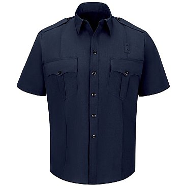 Workrite Classic Fire Officer Shirt Navy