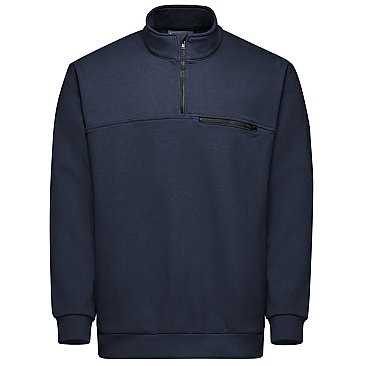 Workrite 1/4 Zip Job Shirt