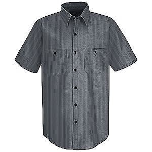 Charcoal w/Blue/White Stripe