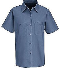 Women's Industrial Short Sleeve Work Shirt