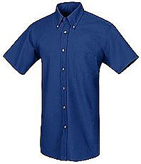 Red Kap Men's Short Sleeve Poplin Dress Shirt