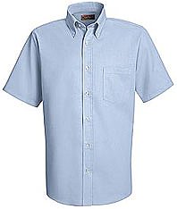 Red Kap Men's Easy Care Short Sleeve Dress Shirt