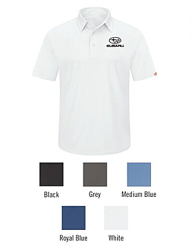 Red Kap Men's Subaru® Men's Short Sleeve Performance Knit® Flex Series Pro Polo