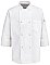 Eight Pearl Button Chef Coat with Thermometer Pocket