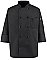 Ten-Button Black Chef Coat