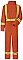 Bulwark Flame Resistant ComforTouch® Premium Coverall W/ Reflective Trim