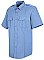 Men's New Dimension® Poplin Short Sleeve Uniform Shirt