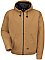 Blended Duck Zip-Front Hooded Jacket