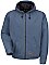 Blended Duck Zip-Front Hooded Jacket
