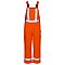 Bulwark Men's Unlined Bib Overall with Reflective Trim