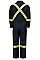 Men's Midweight Nomex FR Premium Coverall with Reflective Trim