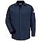Bulwark Flame Resistant Excel-FR™ ComforTouch™ Concealed Gripper Pocketless Shirt