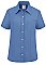 Dickies Womens Short-Sleeve Stretch Oxford Shirt
