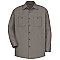 Red Kap Men's Wrinkle Resistant Long Sleeve Cotton Shirt
