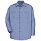 Red Kap Men's Wrinkle Resistant Long Sleeve Cotton Shirt