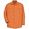 Red Kap Men's Wrinkle Resistant Long Sleeve Cotton Shirt