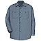 Red Kap Men's Wrinkle Resistant Long Sleeve Cotton Shirt