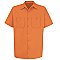 Red Kap Men's Wrinkle Resistant Short Sleeve Work Shirt