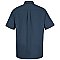 Red Kap Men's Short Sleeve Cotton Contrast Dress Shirt