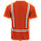 Red Kap Hi-Visibility Breathable Short Sleeve Pocket T-Shirt - Type R Class 2