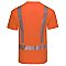 Red Kap Hi-Visibility Short Sleeve Performance Core Tee, Type R, Class 2