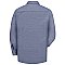Red Kap Men's Long Sleeve Geometric Micro-Check Work Shirt