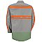 Red Kap Long Sleeve Enhanced Visibility Shirt