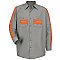 Red Kap Long Sleeve Enhanced Visibility Shirt
