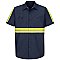 Red Kap Enhanced Visibility Industrial Work Shirt