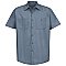 Red Kap Men's Industrial Short Sleeve Work Shirt