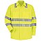 Red Kap Hi-Visibility Long Sleeve Work Shirt - Type R, Class 3