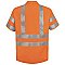 Red Kap Hi-Visibilty Short Sleeve Work Shirt - Type R Class 3 - Extended/Non Stock Stock Sizes
