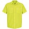 Red Kap Enhanced Visibility Short Sleeve Work Shirt