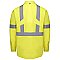 Red Kap Hi-Visibilty Long Sleeve Ripstop Work Shirt W/Mimix + Oilblok - Type R Class 2