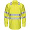 Red Kap Hi-Visibility Long Sleeve Ripstop Work Shirt - Type R Class 3