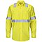 Red Kap Hi-Visibility Long Sleeve Color Block Work Shirt - Type R, Class 2