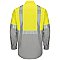 Red Kap Hi-Visibility Long Sleeve Color Block Work Shirt - Type R, Class 2