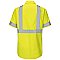 Red Kap Hi-Visibility Short Sleeve Color Block Work Shirt - Type R, Class 2