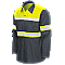 Red Kap Hi-Visibility Long Sleeve Color Block Work Shirt - Type O, Class 1