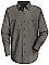 Red Kap Men's Wrinkle Resistant Long Sleeve Cotton Shirt